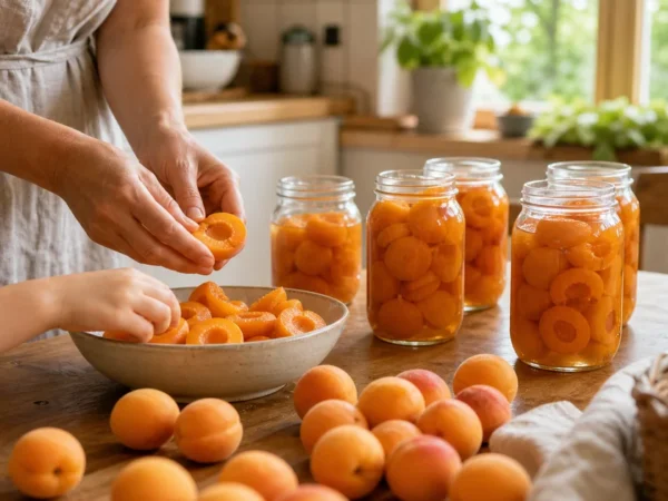 Zavařování meruněk s dětmi: kompot i džem, které vydrží do zimy
