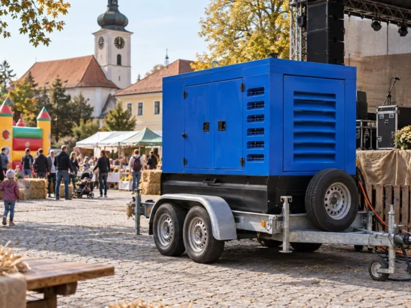 Dožínková slavnost v obci: technika pro kapelu, stánky i dětské soutěže