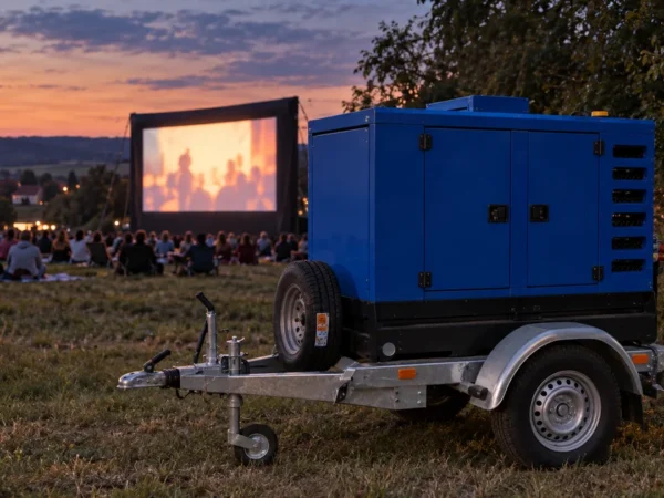 Letní kino v září: večer, kdy projektor i občerstvení jely z centrály